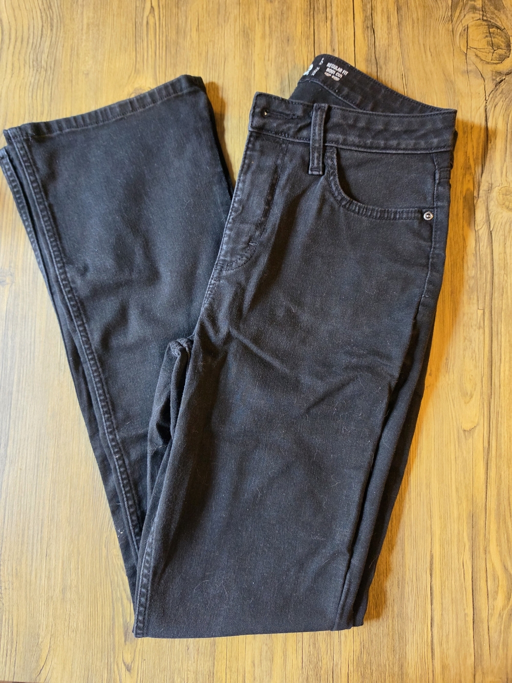 Lee Womens Black BootCut Jeans